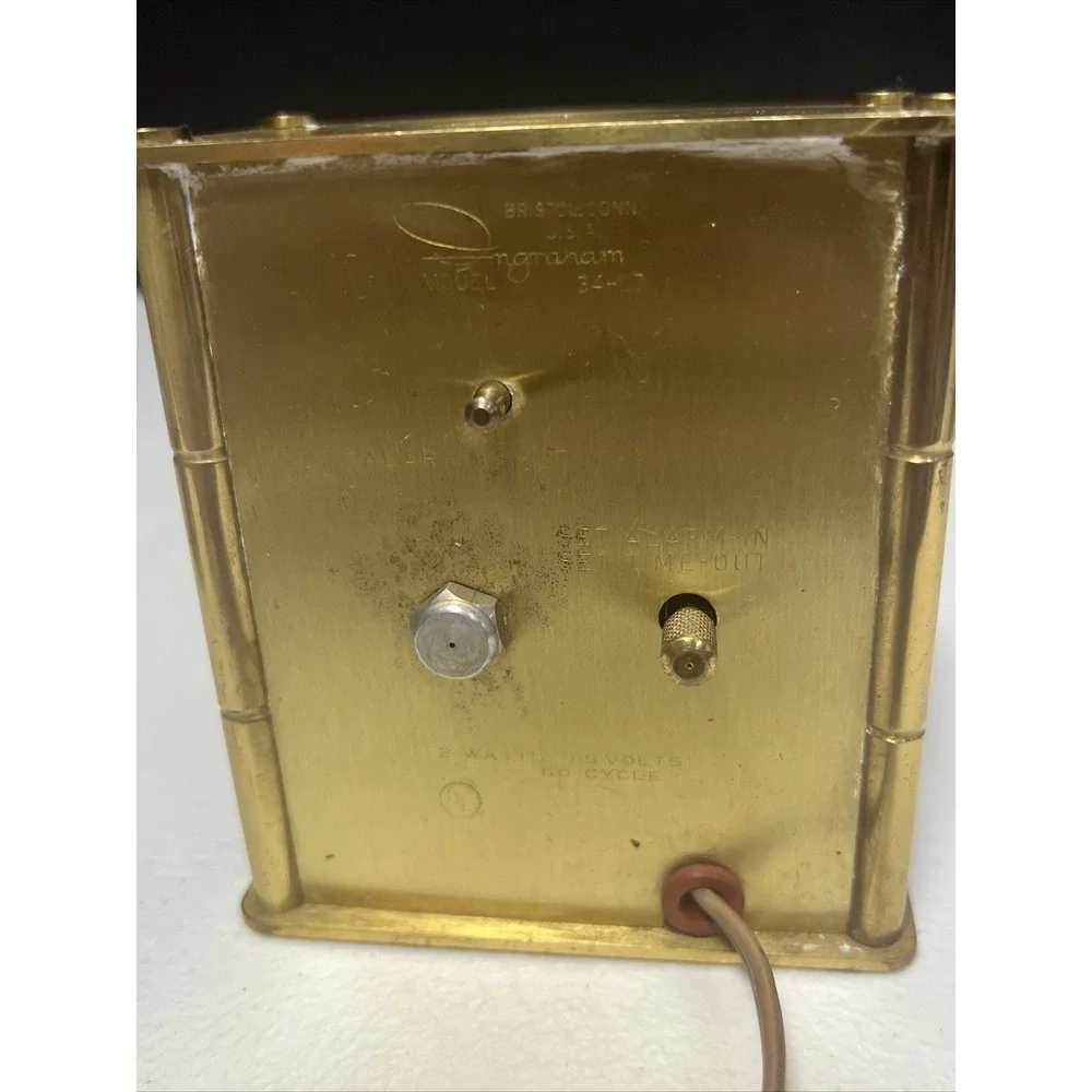 Ingraham vintage brass